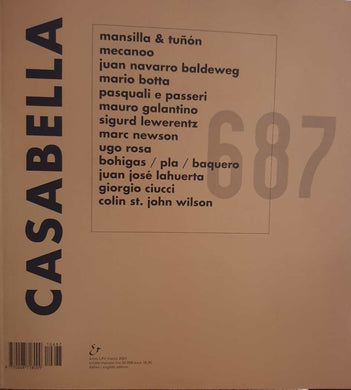 Casabella 687, Marzo 2001