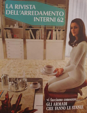 La Rivista dell'arredamento. Interni 62, Febbraio 1972.