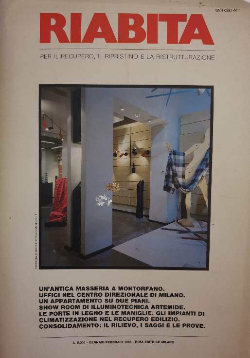 Riabita. Per il recupero, il ripristino e la ristrutturazione. N°1-2, Gennaio-Febbraio 1988