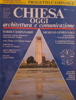 Chiesa oggi architettura e comunicazione n° 4/1999, anno VIII