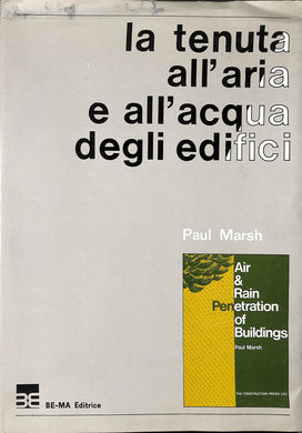 la tenuta all'aria e all'acqua degli edifici 1979