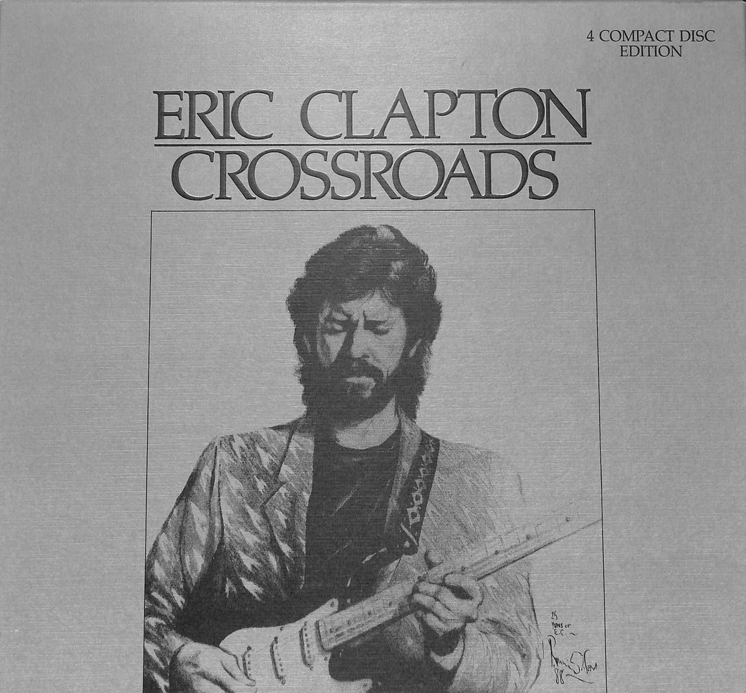 4 x CD Box - Eric Clapton  Crossroads