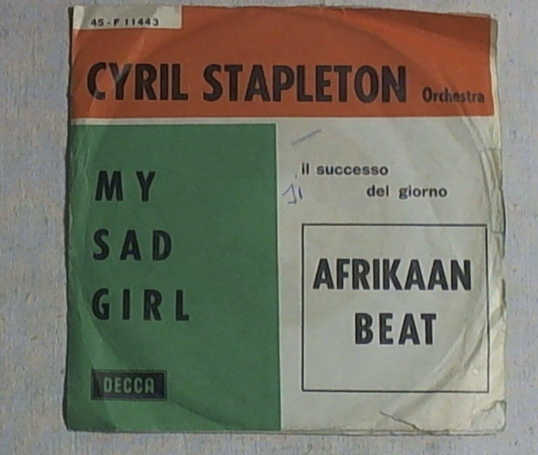 45 giri - 7'' - Cyril Stapleton - Afrikaan Beat