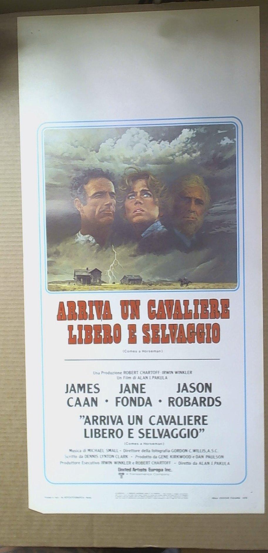 Locandina Arriva Un Cavaliere Libero E Selvaggio Jane Fonda 1978