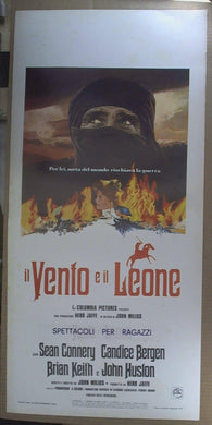 Locandina Il Vento E Il Leone Sean Connery