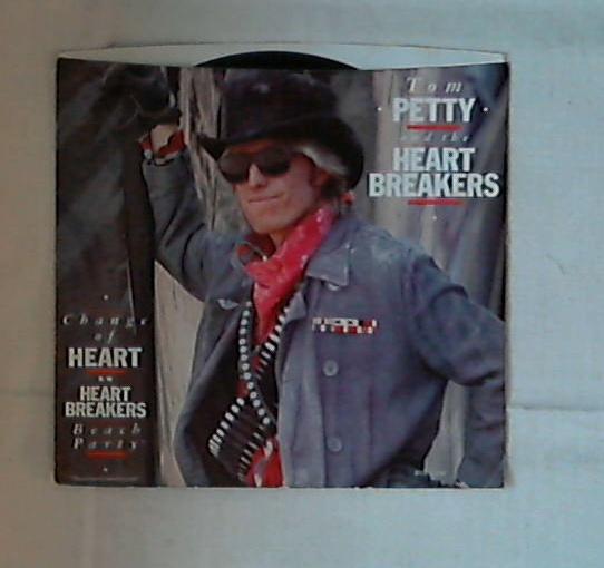 45 giri - 7'' - Tom Petty And The Heartbreakers - Change Of Heart / Heartbreakers Beach Party