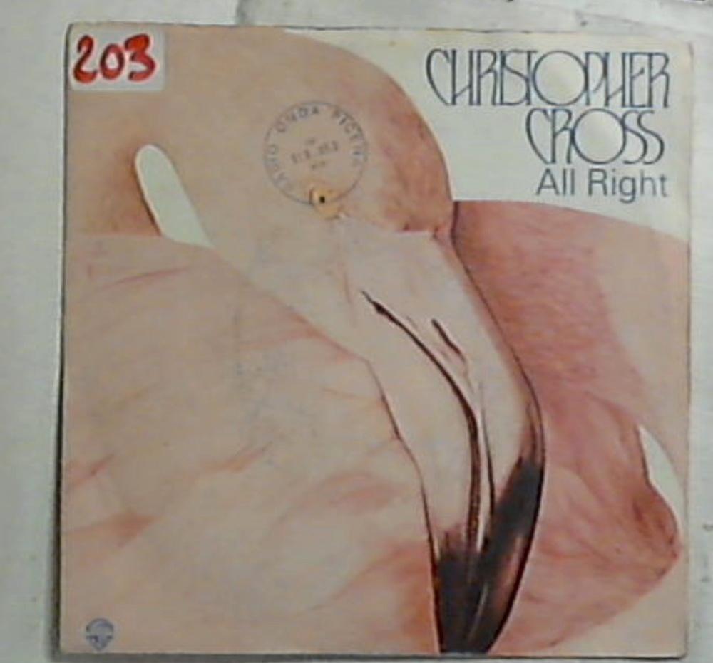 45 giri - 7'' - Christopher Cross - All Right