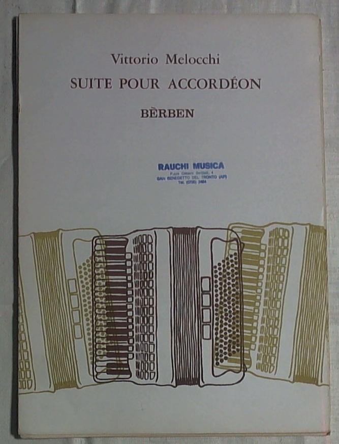 Spartito - Suite pour accordeon Fugazza