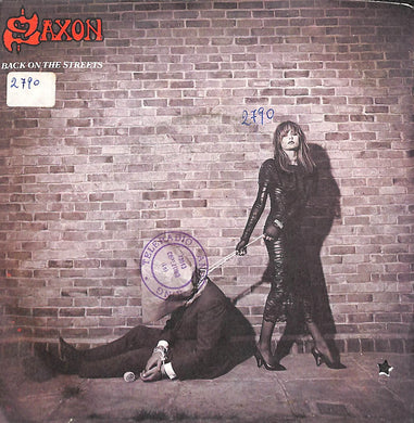 45 giri - 7'' - Saxon - Back On The Streets