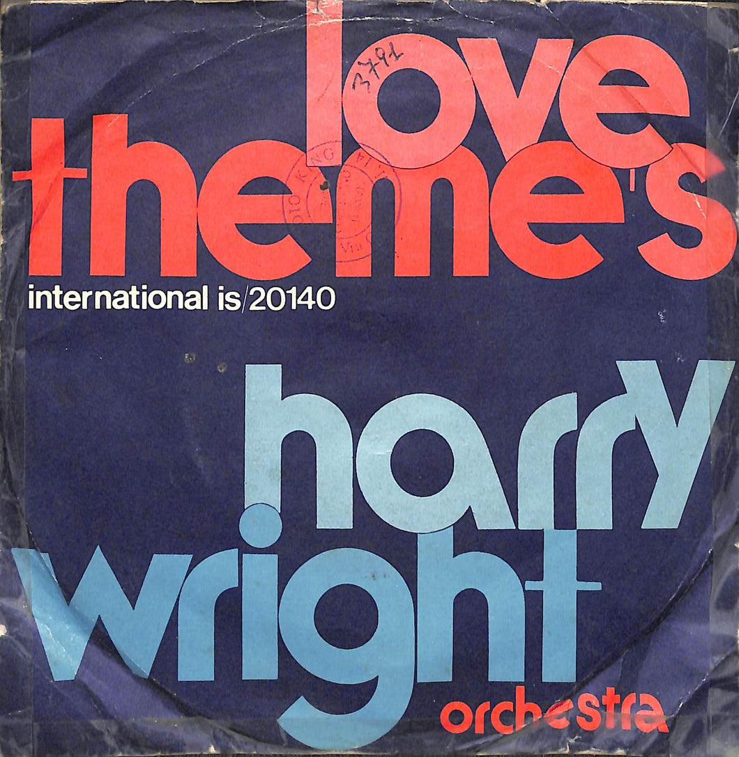 45 giri - 7'' - Harry Wright Orchestra - Love's Theme