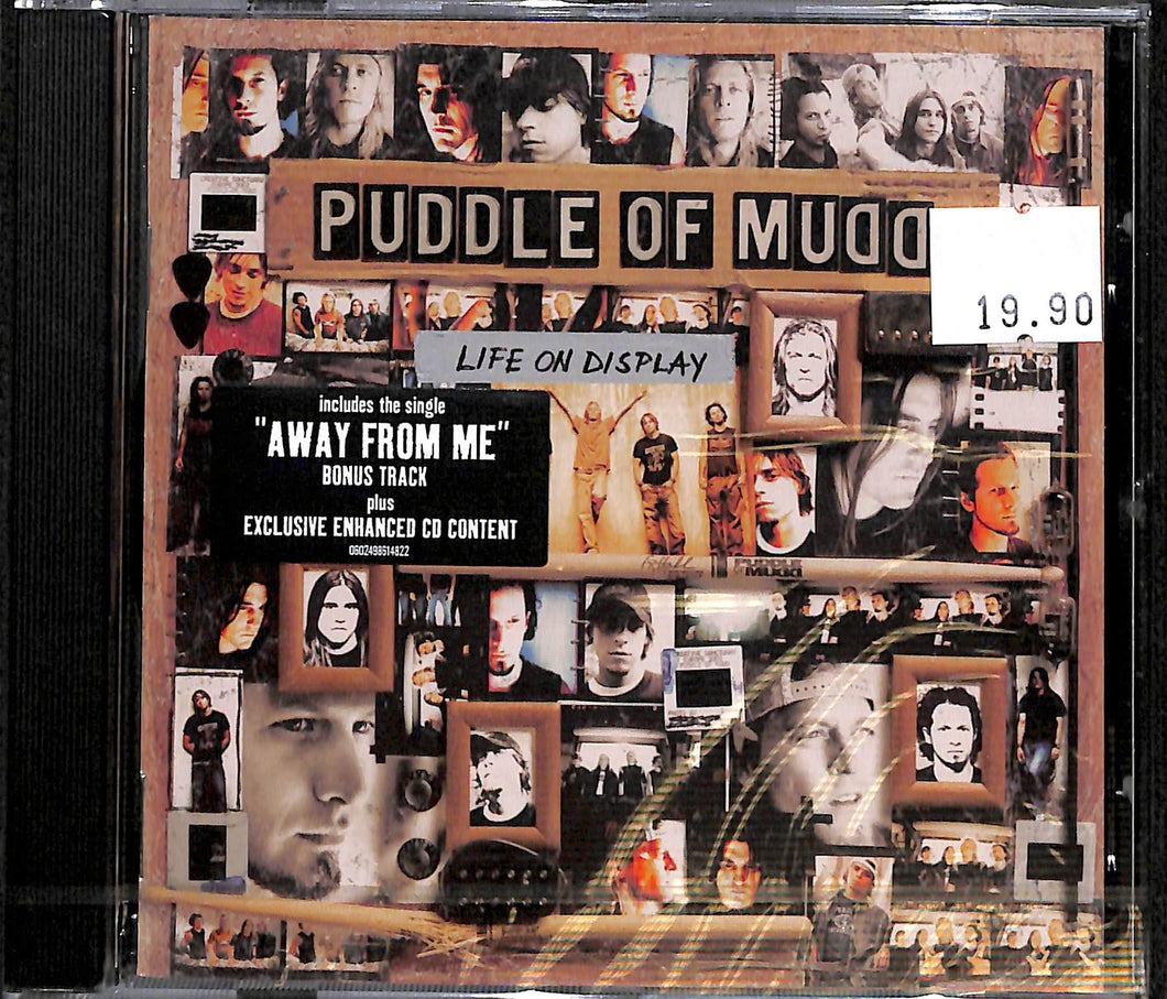 Cd - Puddle Of Mudd - Life On Display