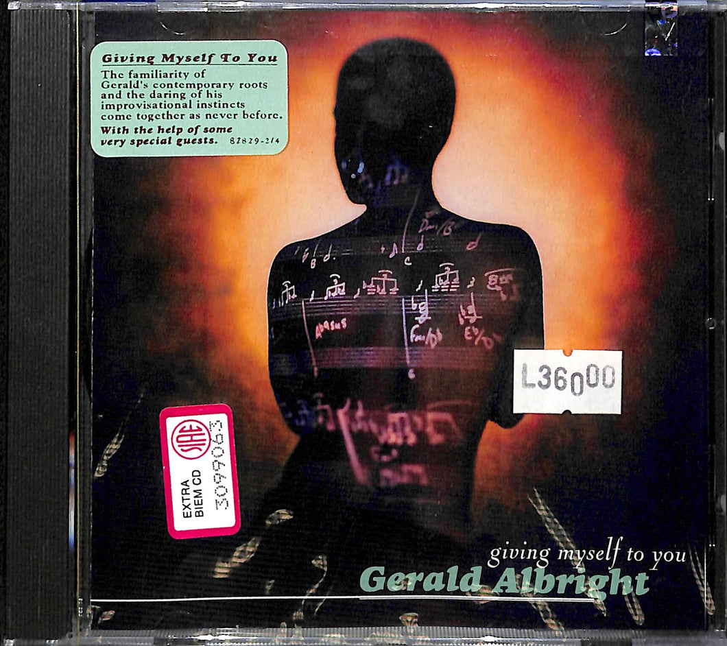 Cd - Gerald Albright - Giving Myself To You