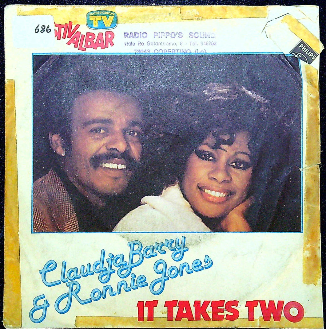 45 giri - Claudja Barry & Ronnie Jones ? It Takes Two