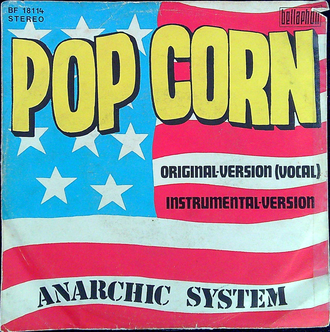 45 giri - Anarchic System - Pop Corn